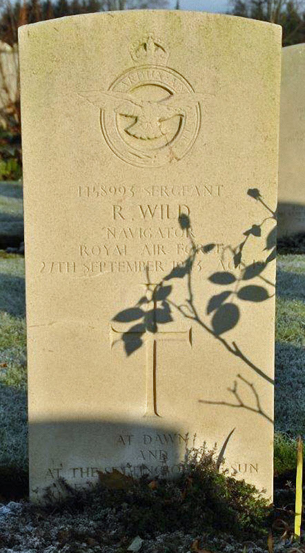 Sgt Reginald Wild<br/><br /><br />died September 27th, 1943